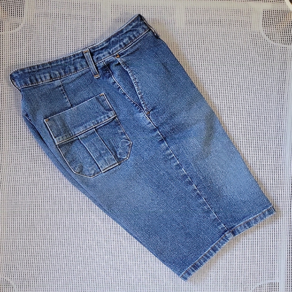St. John's Bay Stretch Denim Shorts